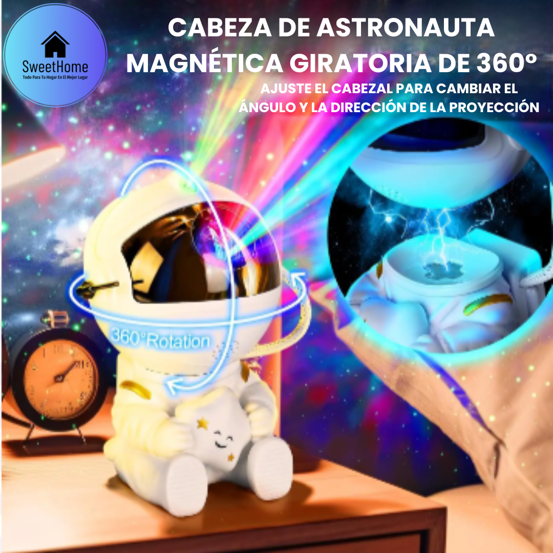 Conjunto Sueño Galáctico™ Astronauta Proyector+Cobija Lumino