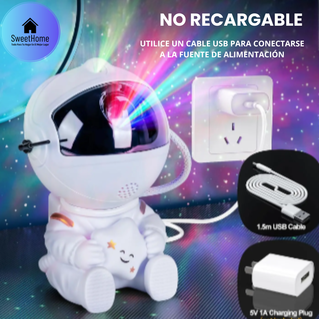 Conjunto Sueño Galáctico™ Astronauta Proyector+Cobija Lumino